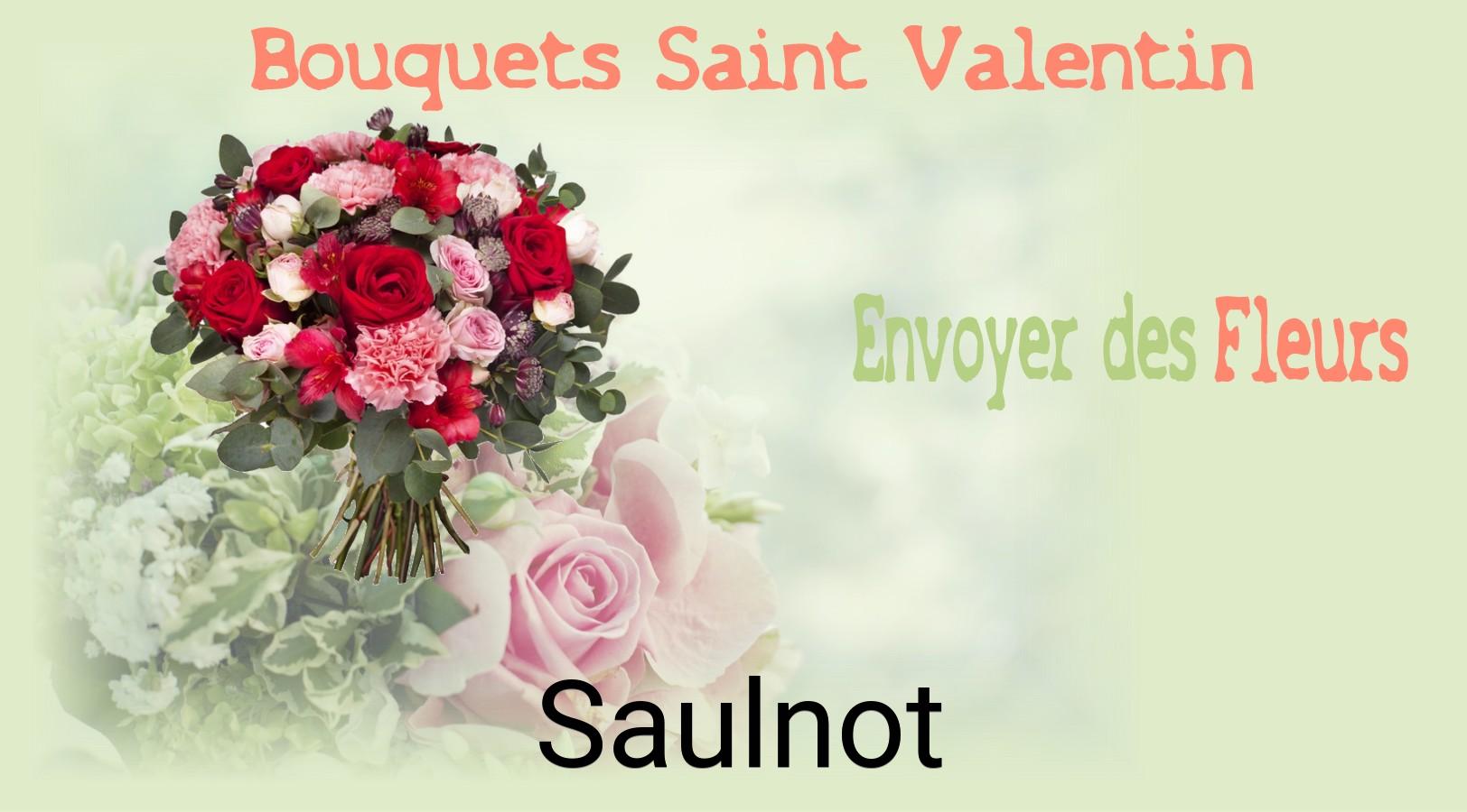 Roses de Saint-Valentin livrées à Saulnot